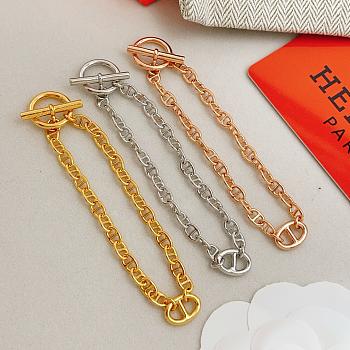 Kitlife Hermes Pig Nose Bracelet in Gold / Rose Gold / Siver 
