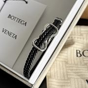 Kitlife Bottega Veneta Woven Black Leather Bracelet 23cm - 3