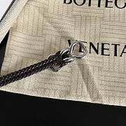 Kitlife Bottega Veneta Woven Dark Brown Leather Bracelet 23cm - 2
