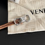 Kitlife Bottega Veneta Woven Brown Leather Bracelet 23cm - 5