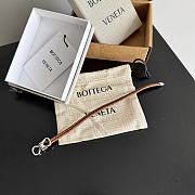 Kitlife Bottega Veneta Woven Brown Leather Bracelet 23cm - 3