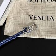 Kitlife Bottega Veneta Woven Blue Leather Bracelet 23cm - 6