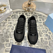 Kitlife Prada Collapse Re-Nylon and Suede Sneakers Black - 1