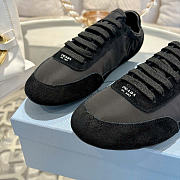 Kitlife Prada Collapse Re-Nylon and Suede Sneakers Black - 3