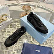 Kitlife Prada Collapse Re-Nylon and Suede Sneakers Black - 6