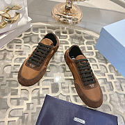 Kitlife Prada Collapse Re-Nylon and Suede Sneakers Brown - 2