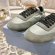 Kitlife Prada Collapse Re-Nylon and Suede Sneakers Grey - 5