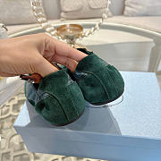 Kitlife Prada Collapse Re-Nylon and Suede Sneakers Green - 2