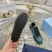 Kitlife Prada Collapse Re-Nylon and Suede Sneakers Green - 5