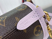 Kitlife Louis Vuitton Neverfull Inside Out BB Purple M25656 26.5x16.5x11cm - 2