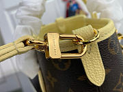 Kitlife Louis Vuitton Neverfull Inside Out BB Yellow M25656 26.5x16.5x11cm - 6