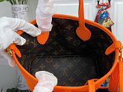 Kitlife Louis Vuitton Neverfull Inside Out BB Orange M28337 26.5x16.5x11cm  - 4