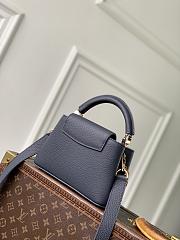 Kitlife Louis Vuitton Capucines Mini Bag Blue Navy M28203 21x14x8cm  - 4