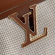 Kitlife Louis Vuitton Capucines Weekender Large Bag Beige & Brown M28439 43.5x15.5x16cm - 6