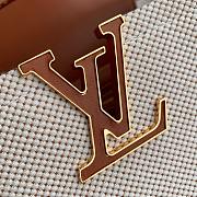 Kitlife Louis Vuitton Capucines Weekender Small Bag Beige & Brown M28438 33x19x9cm - 5