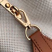 Kitlife Louis Vuitton Capucines Weekender Small Bag Beige & Brown M28438 33x19x9cm - 4