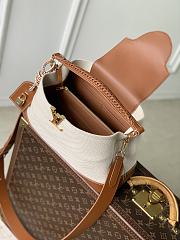 Kitlife Louis Vuitton Capucines Weekender Small Bag Beige & Brown M28438 33x19x9cm - 2