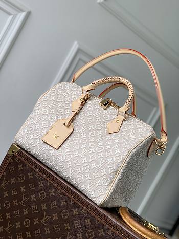 Kitlife Louis Vuitton Speedy Soft 30 Bag Beige M28479 30x21x17cm