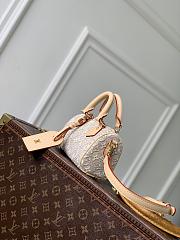 Kitlife Louis Vuitton Nano Speedy Bag Beige M28502 16x10x7.5cm - 6