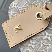Kitlife Louis Vuitton Nano Speedy Bag Beige M28502 16x10x7.5cm - 5