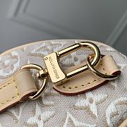 Kitlife Louis Vuitton Nano Speedy Bag Beige M28502 16x10x7.5cm - 2