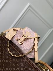 Kitlife Louis Vuitton Odyssee PM Bag Pink 27x17x12cm - 1