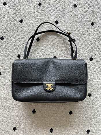 Kitlife Chanel Maxi Flap Bag Black Gold Hardware AS6231 32x19x10cm