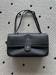 Kitlife Chanel Maxi Flap Bag Black Silver Hardware AS6231 32x19x10cm  - 1