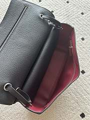 Kitlife Chanel Maxi Flap Bag Black Silver Hardware AS6231 32x19x10cm  - 3