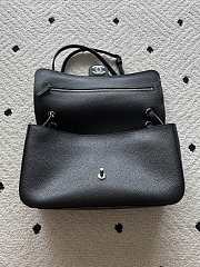 Kitlife Chanel Maxi Flap Bag Black Silver Hardware AS6231 32x19x10cm  - 6