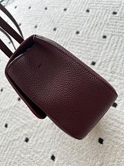 Kitlife Chanel Maxi Flap Bag Burgundy Gold Hardware AS6231 32x19x10cm - 5