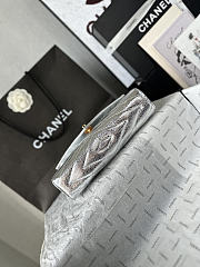 Kitlife Chanel 26X Envelope Bag Silver AS6044 10x26x5cm - 6