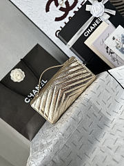 Kitlife Chanel 26X Envelope Bag Gold AS6044 10x26x5cm  - 6