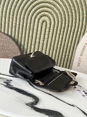 Kitlife Chanel Lambskin Quilted Crush 2.55 Reissue 225 Flap Black 24×16×7.5cm  - 5