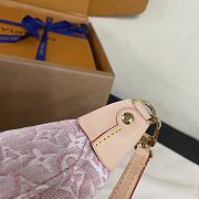 Kitlife Louis Vuitton Pochette Mia Bag Pink M2A382 22x14.5x8cm - 6