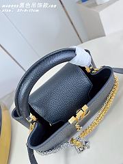 Kitlife Louis Vuitton Capucines BB Bag Black M488653 27x19x9cm  - 6