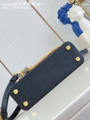 Kitlife Louis Vuitton Capucines BB Bag Black M488653 27x19x9cm  - 3