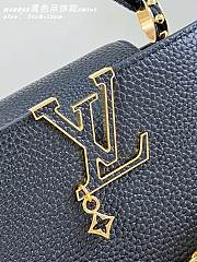 Kitlife Louis Vuitton Capucines Mini Bag Black M48865 21x14x8cm - 6