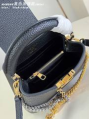 Kitlife Louis Vuitton Capucines Mini Bag Black M48865 21x14x8cm - 3
