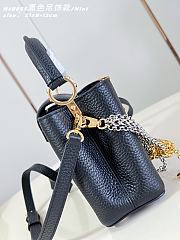 Kitlife Louis Vuitton Capucines Mini Bag Black M48865 21x14x8cm - 2