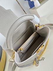 Kitlife Louis Vuitton Capucines BB Bag Grey M488653 27x19x9cm  - 6