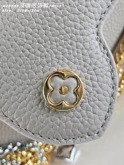 Kitlife Louis Vuitton Capucines Mini Bag Grey M48865 21x14x8cm  - 3