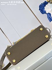Kitlife Louis Vuitton Capucines BB Bag Taupe M488653 27x19x9cm  - 5