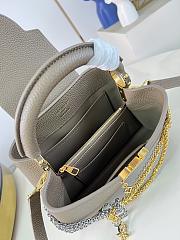 Kitlife Louis Vuitton Capucines BB Bag Taupe M488653 27x19x9cm  - 4