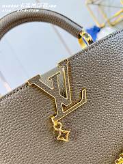 Kitlife Louis Vuitton Capucines BB Bag Taupe M488653 27x19x9cm  - 2