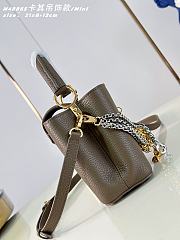 Kitlife Louis Vuitton Capucines Mini Bag Taupe M48865 21x14x8cm  - 5