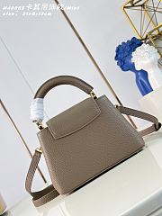 Kitlife Louis Vuitton Capucines Mini Bag Taupe M48865 21x14x8cm  - 2