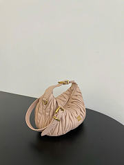 Kitlife Miu Miu Mini Matelassé Tote Bag Beige 30203B79 8x8.5x15cm  - 2