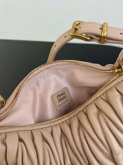 Kitlife Miu Miu Mini Matelassé Tote Bag Beige 30203B79 8x8.5x15cm  - 6