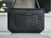Kitlife Chanel Reissue 2.55 Bag Black 28cm - 3